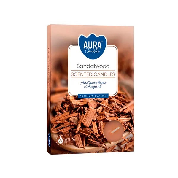 Sandalwood -tuoksutuikut 6 kpl/pkt