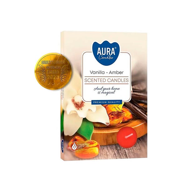 Vanilla&Amber -tuoksutuikut 6 kpl/pkt