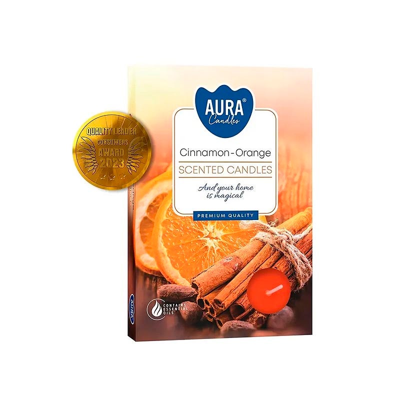 Cinnamon&Orange -tuoksutuikut 6 kpl/pkt