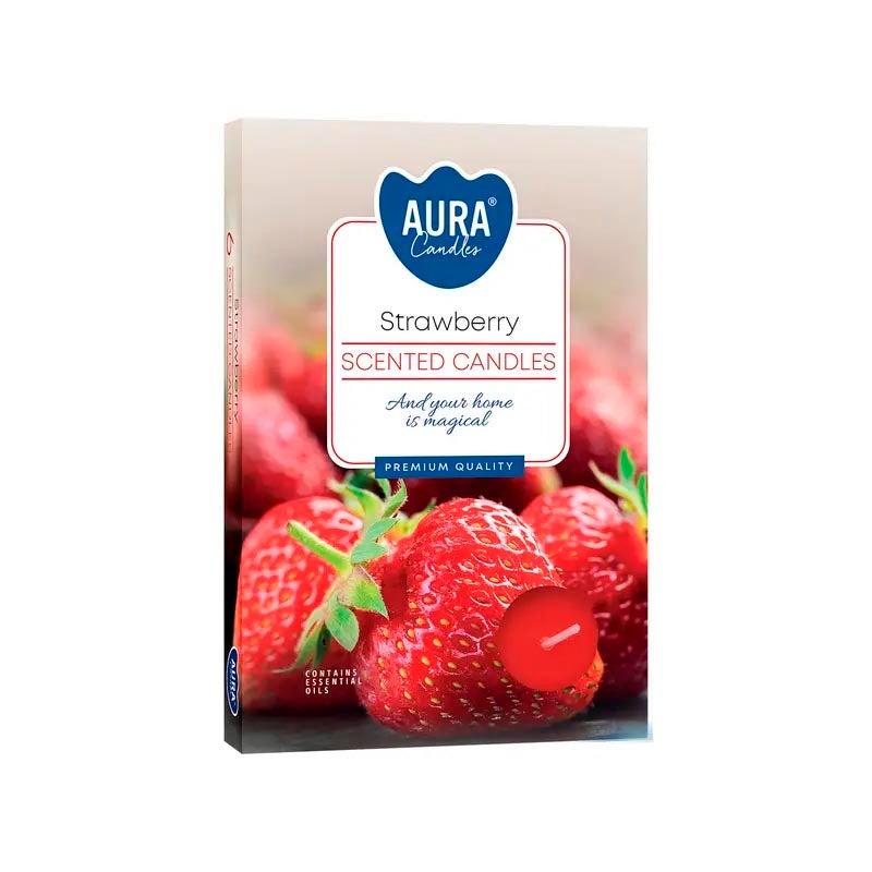 Strawberry -tuoksutuikut 6 kpl/pkt