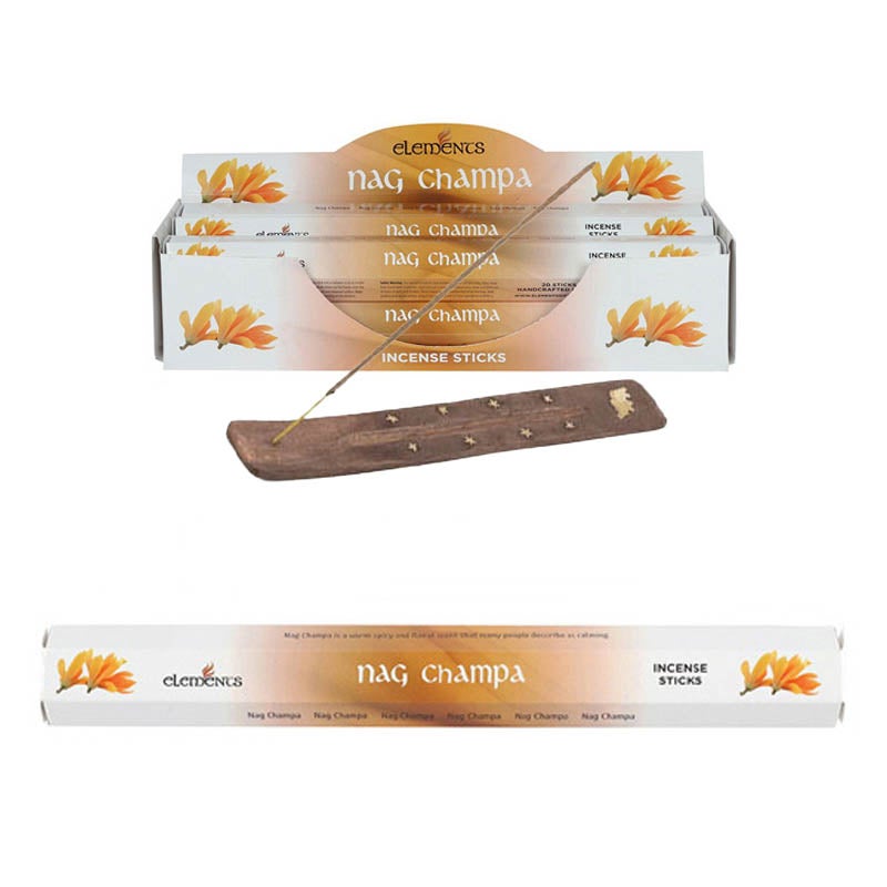 Nag Champa - Elements suitsuketikut 20kpl